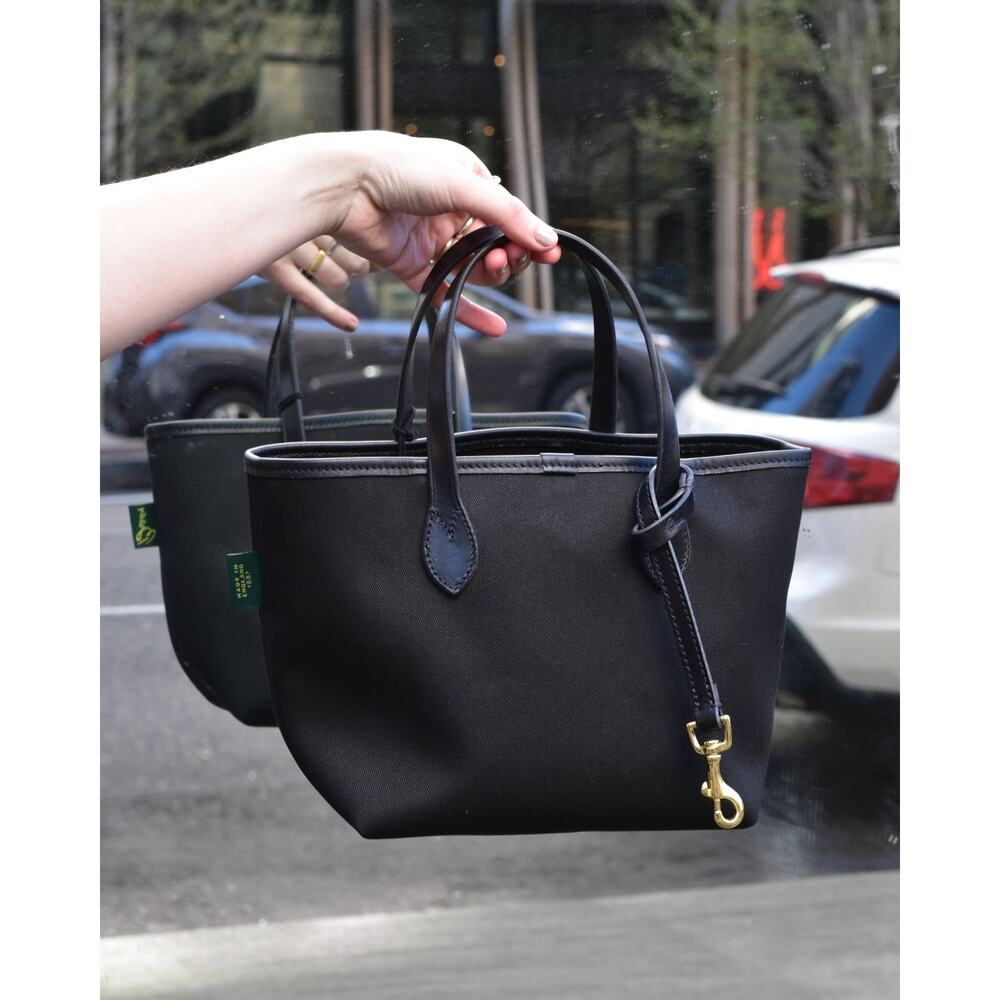 Brady Conder Mini Canvas Tote in Black